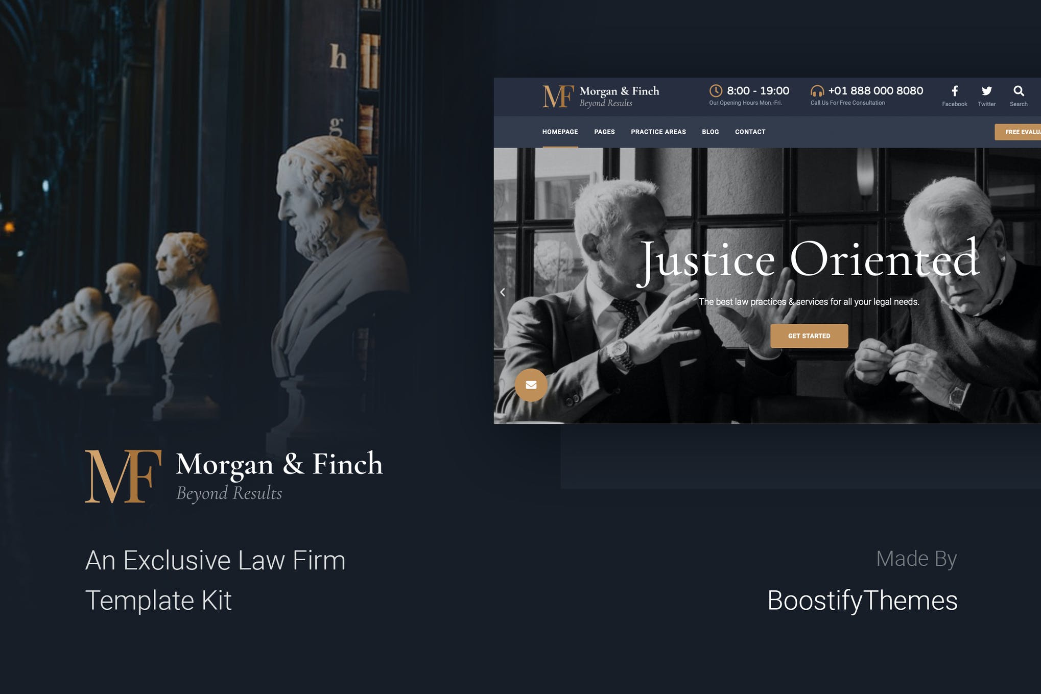 Morgan＆Finch-法律模板套件