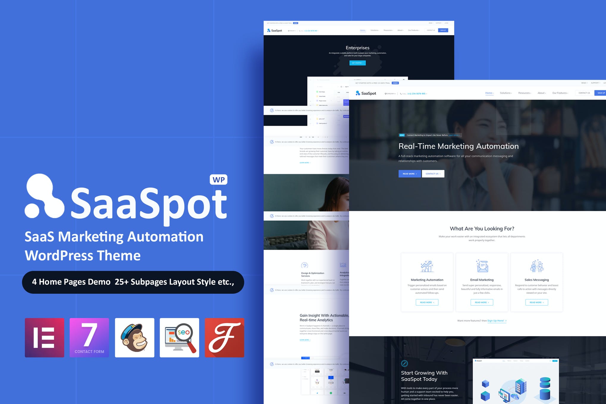 SaaSpot-SaaS营销自动化主题