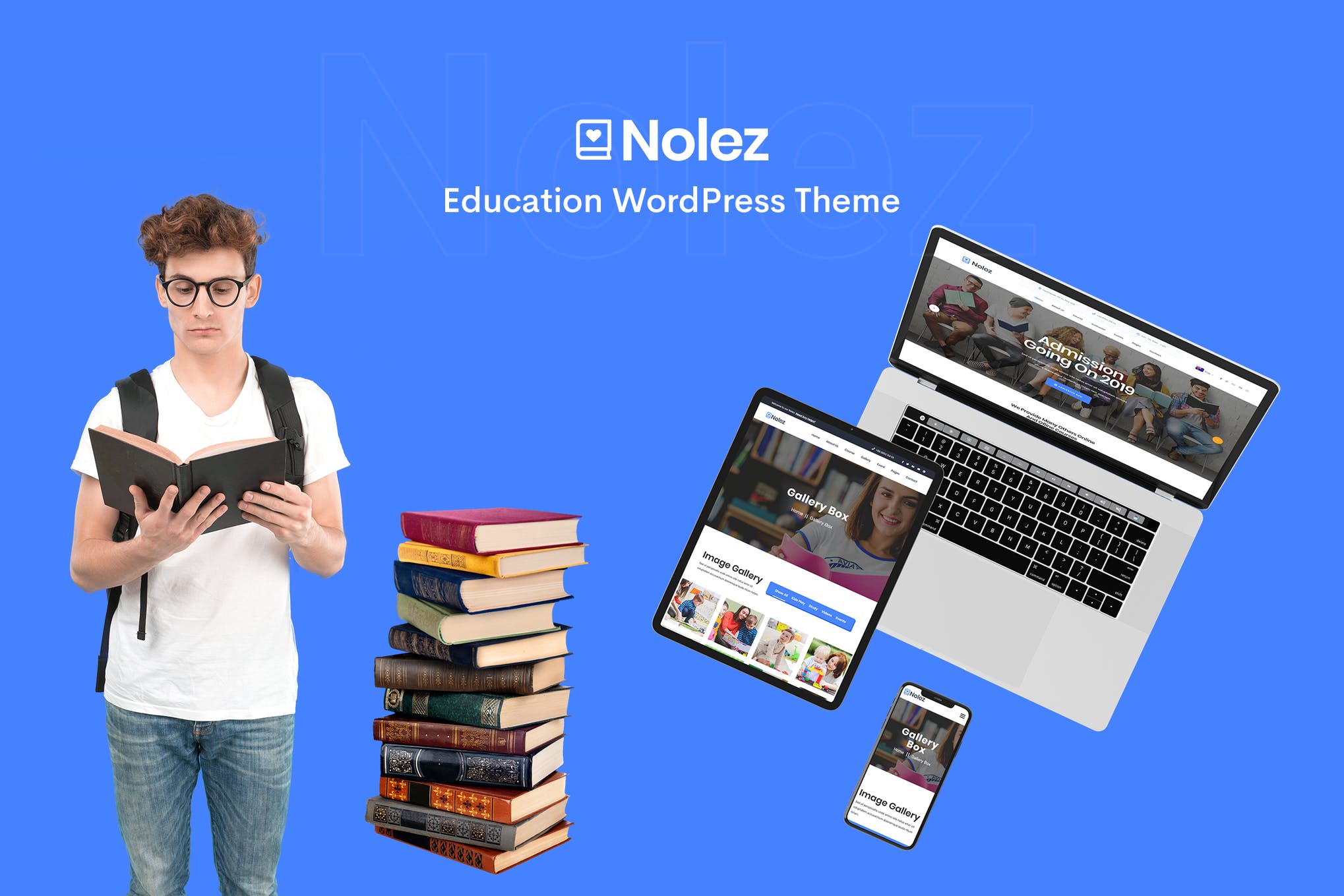 Nolez-教育Elementor WordPress主题