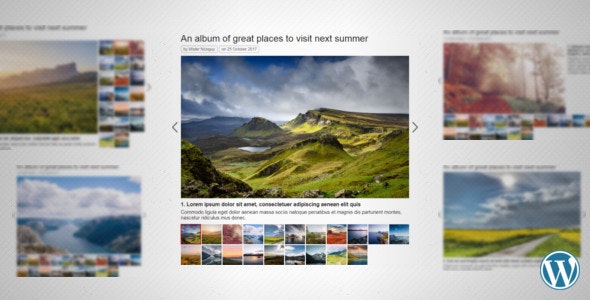 Nice Gallery for WordPress 一款非常实用的用于带缩略图展示产品的画廊插件