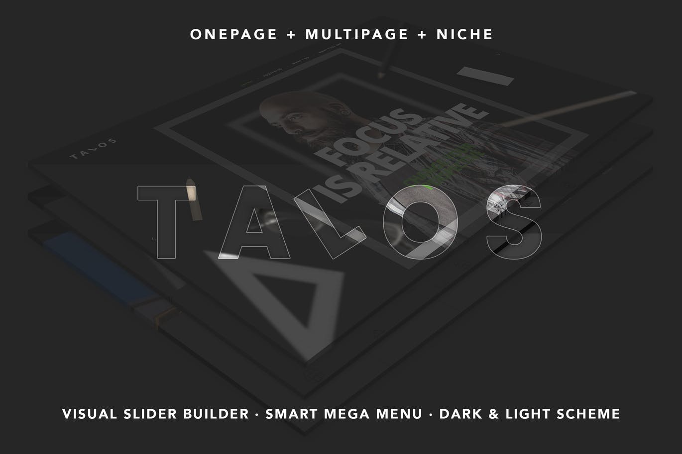 Talos – 创意多功能HTML5模板