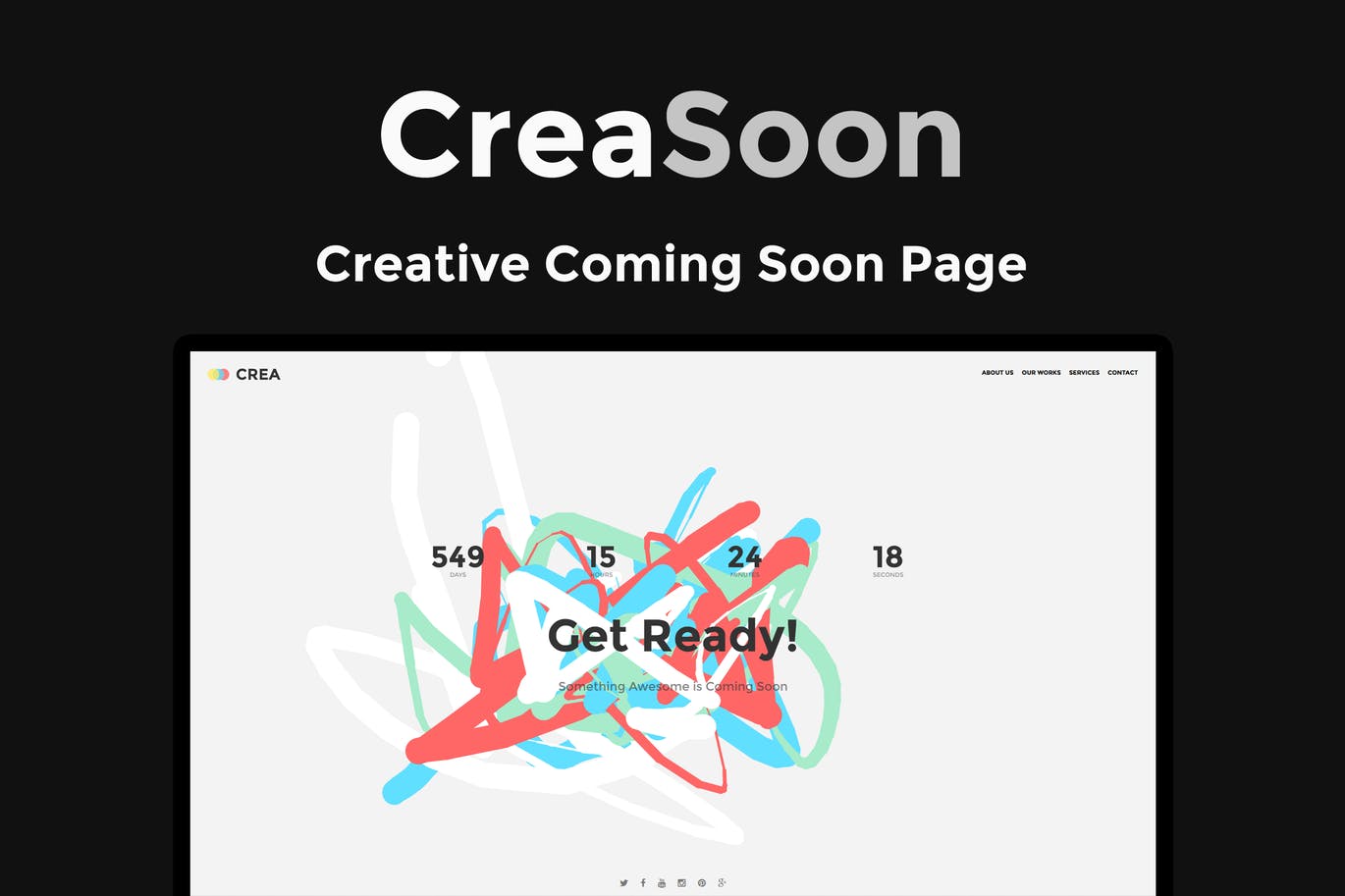 CreaSoon – 创意即将模板