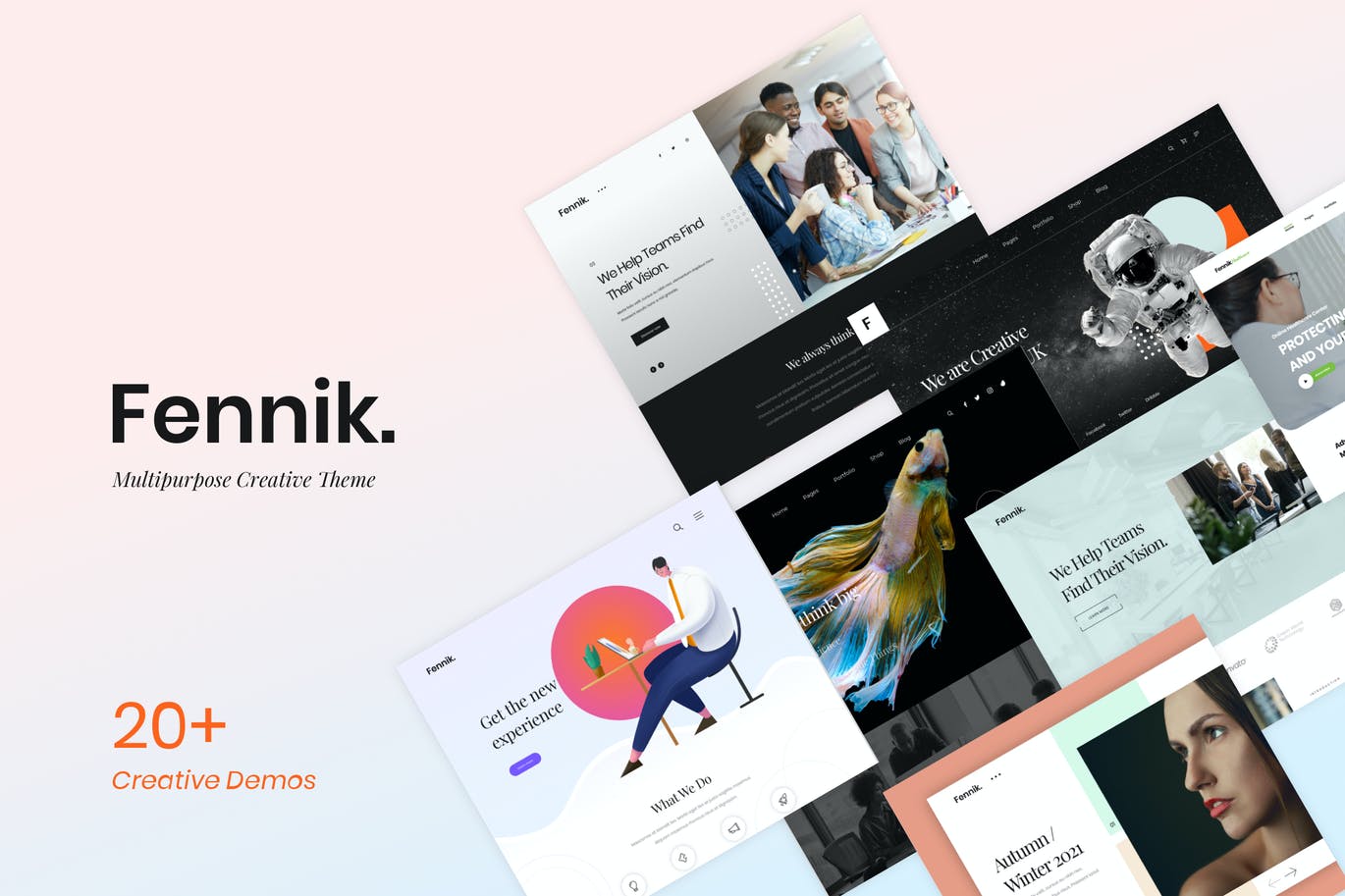 Fennik – 多用途创意WordPress主题