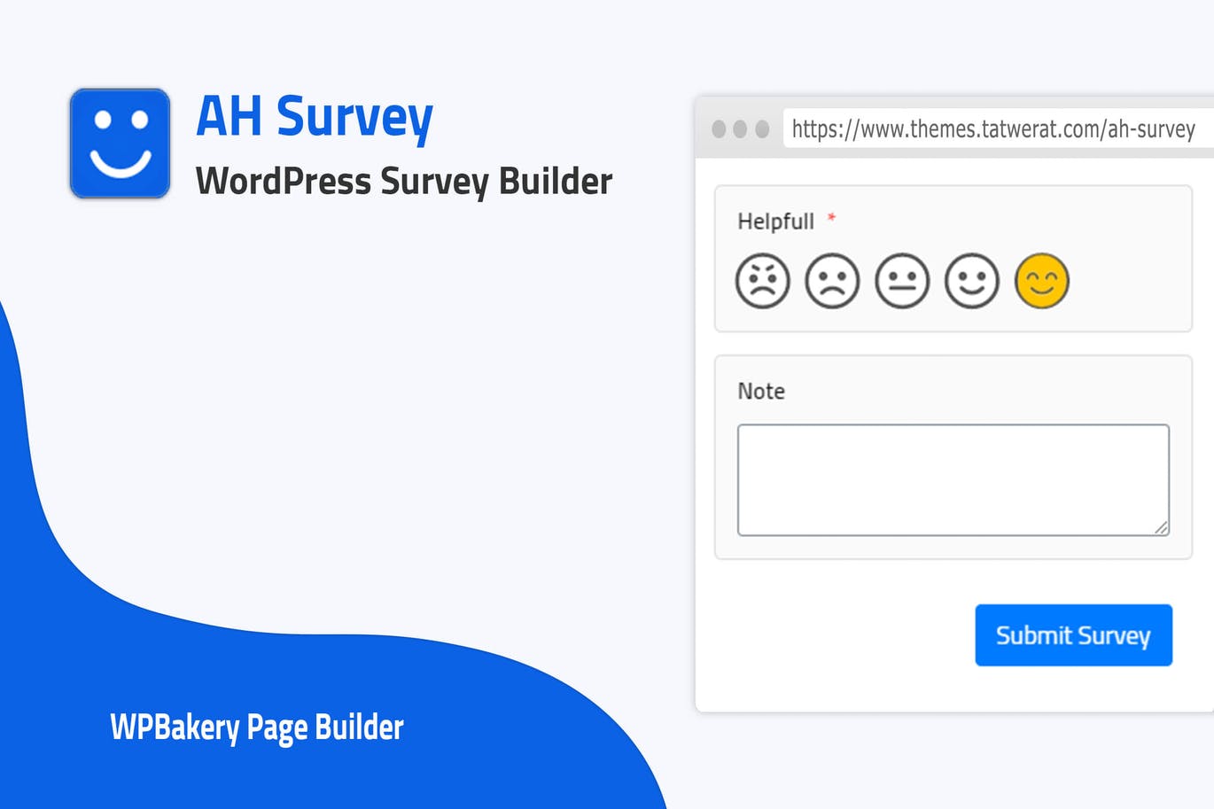 具有问题类型的WordPress Survey Builder
