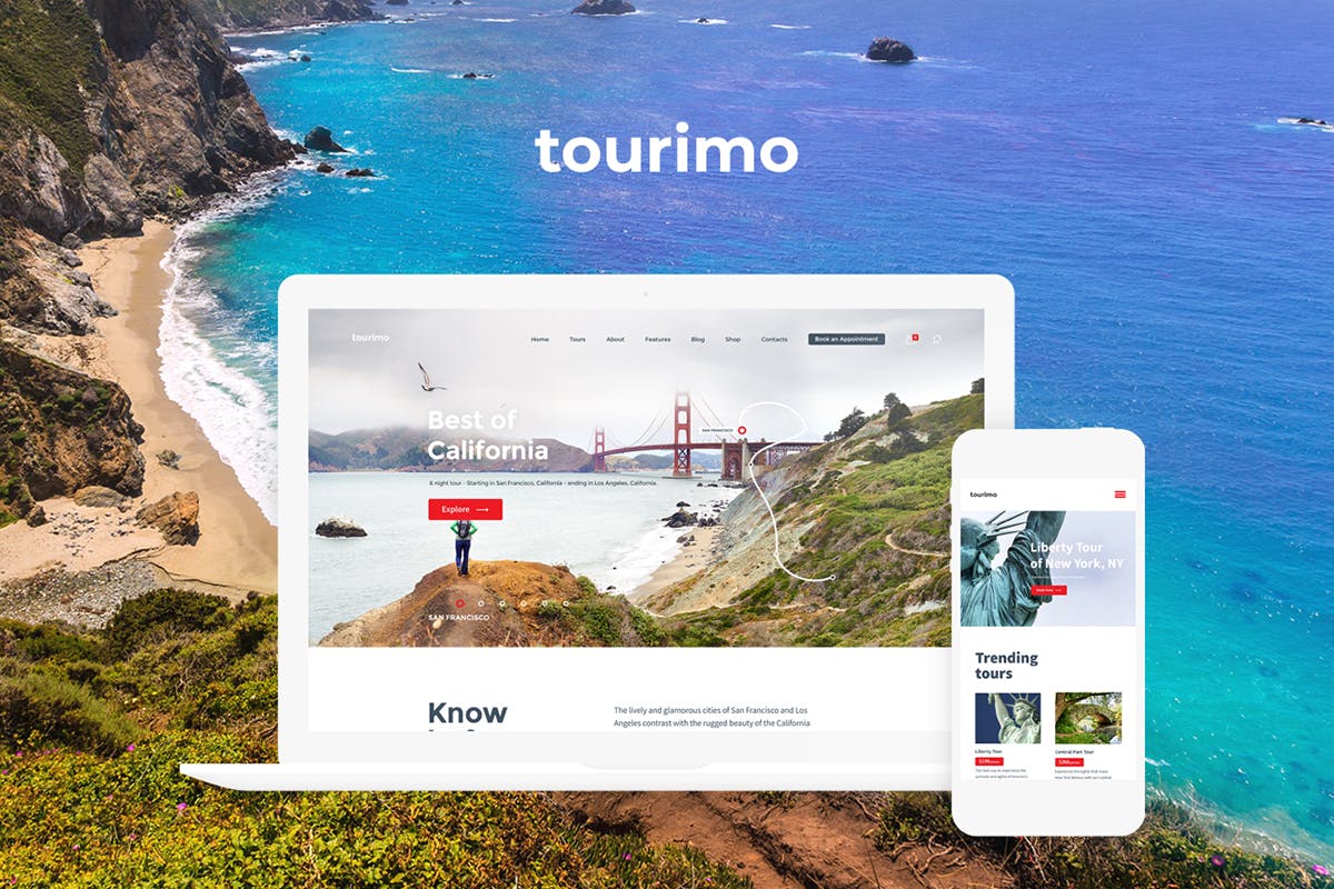 Tourimo-旅游预订WordPress主题