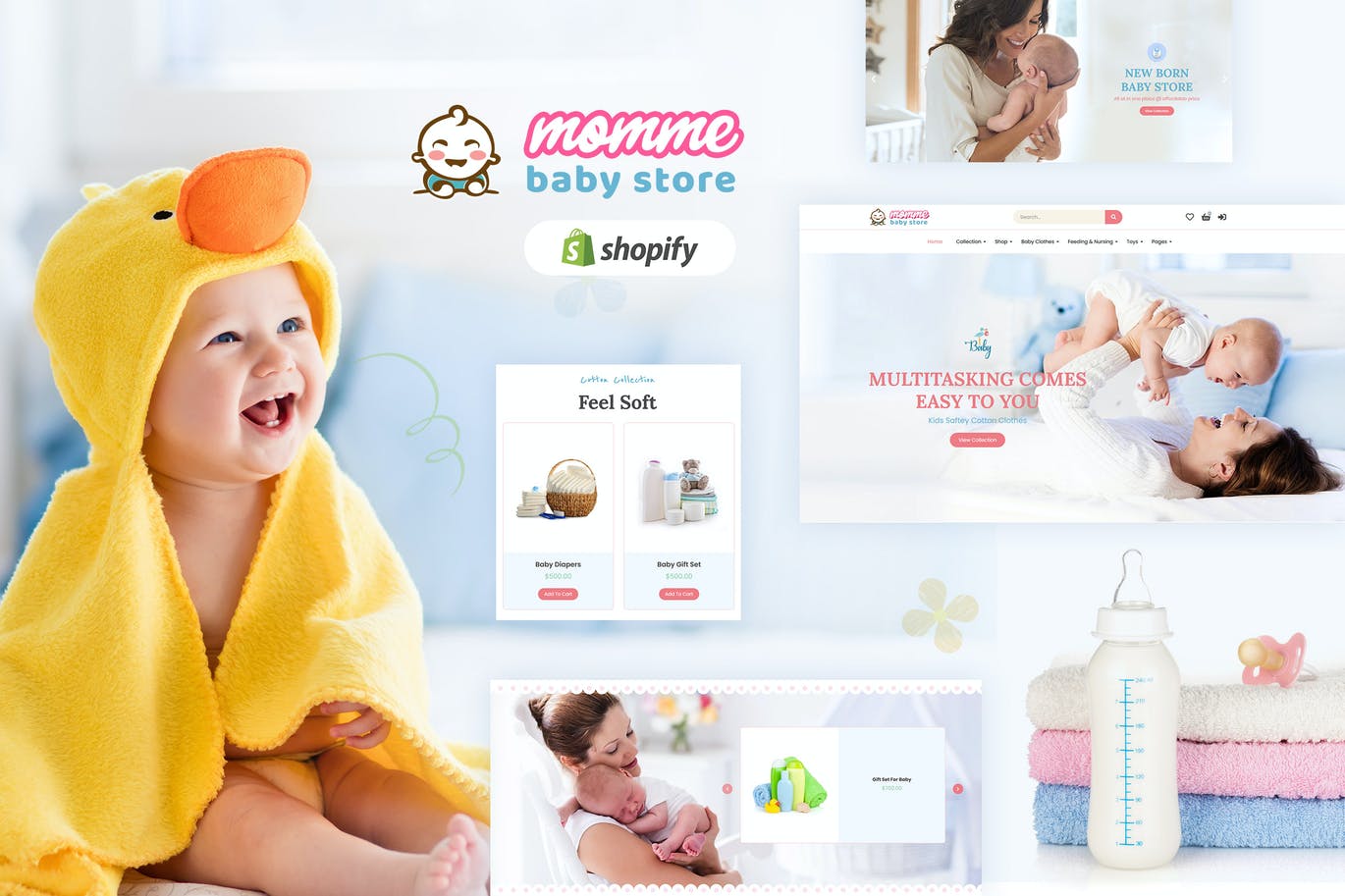 Momme – 孩子们，婴儿用品店Shopify主题