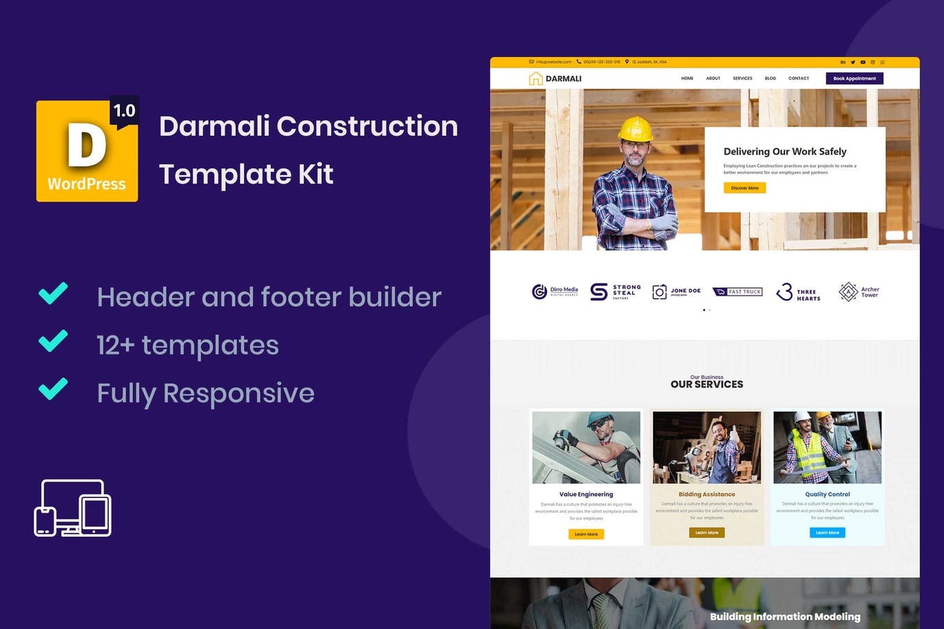 Darmali – 建筑模板工具包