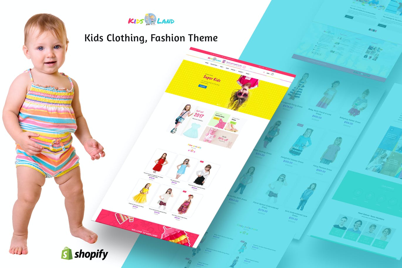 Kids Store | 童装，时尚Shopify主题