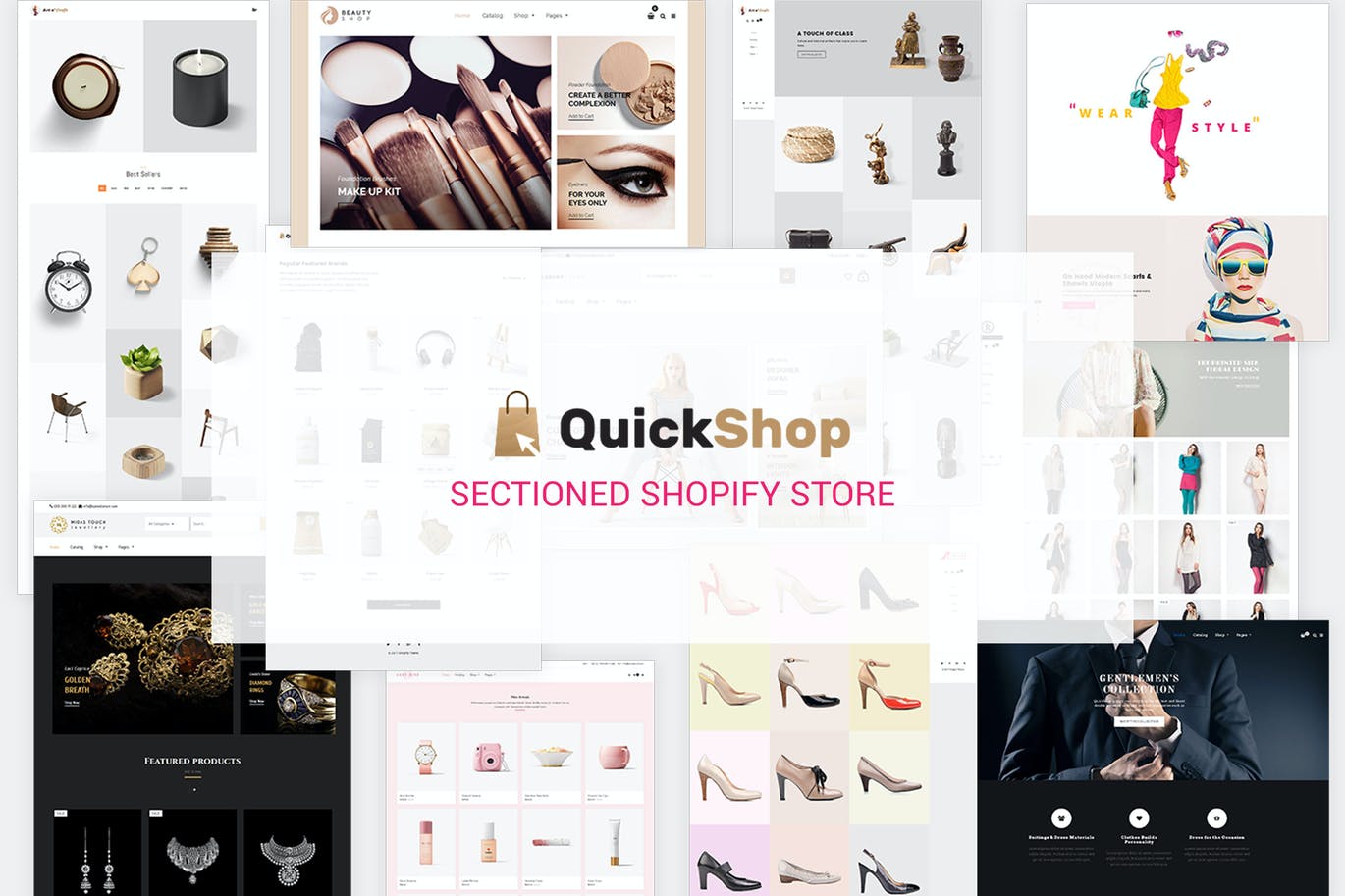 Quick Shop |分段多功能Shopify商店