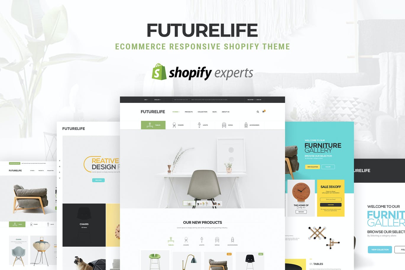 Futurelife | 电子商务响应Shopify主题