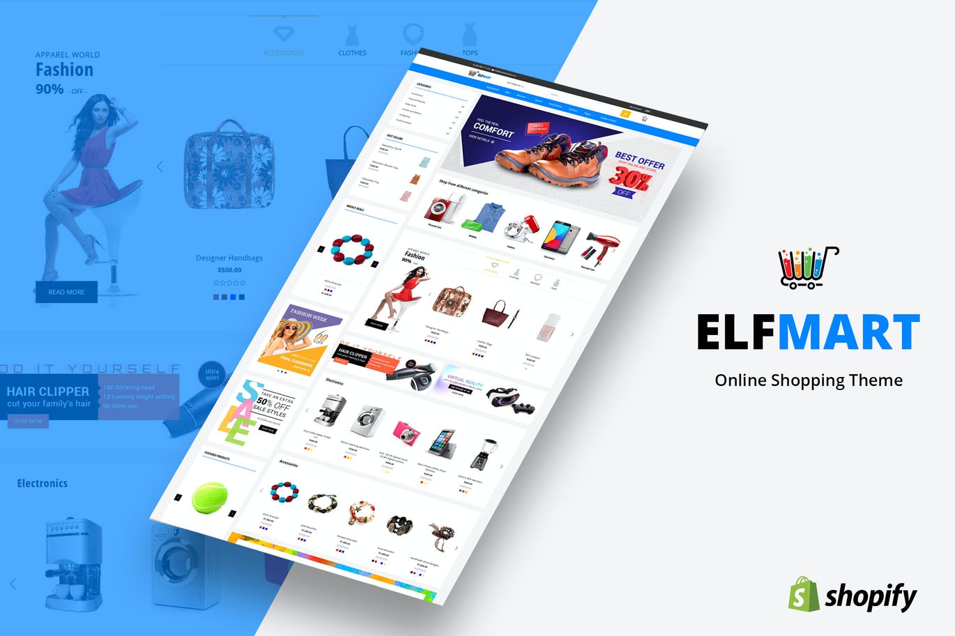 Elfmart – 多用途Shopify主题