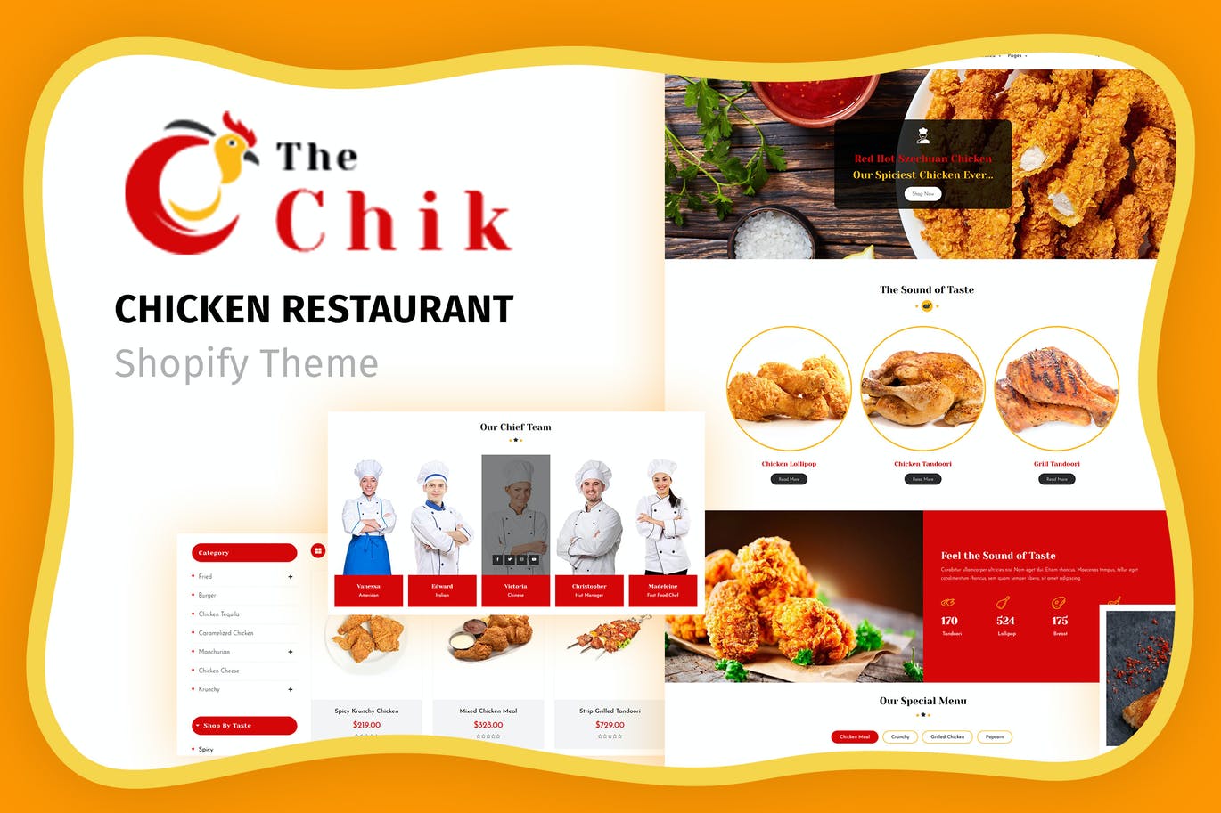 Chik | 餐厅Shopify商店