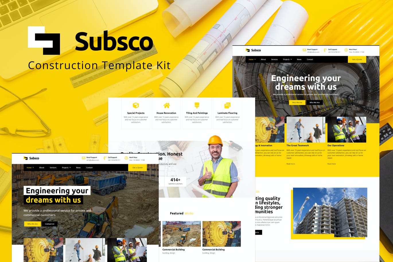 Subsco – 建设Elementor模板工具包