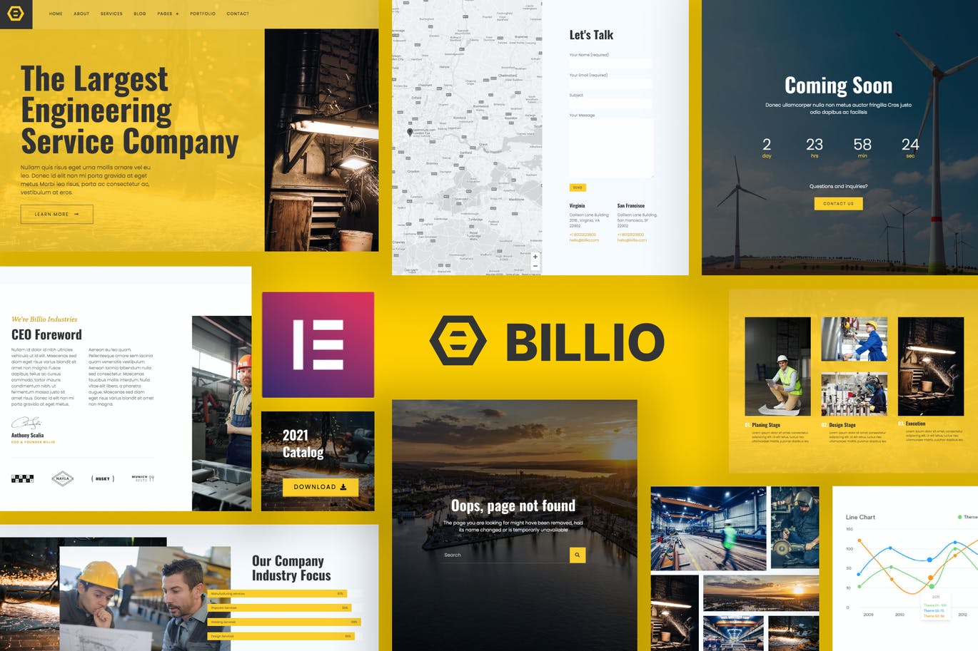 Billio – 工程服务模板工具包