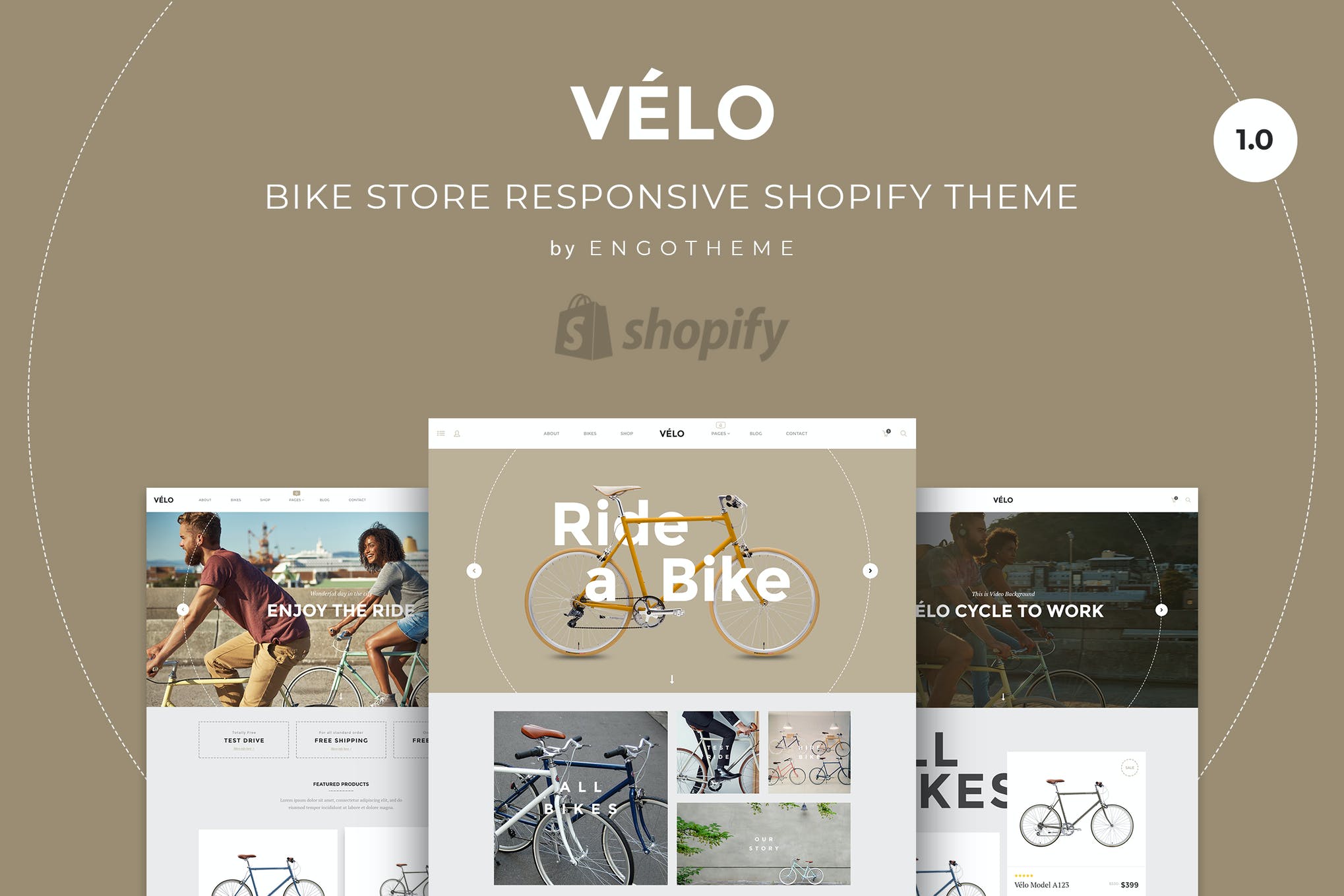 Velo | 自行车商店响应式Shopify主题