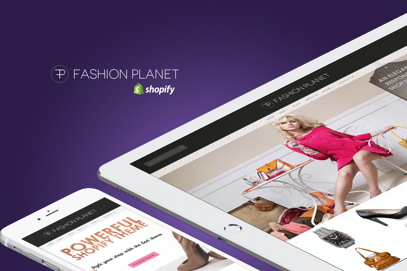 Fashion Planet -响应式Shopify主题