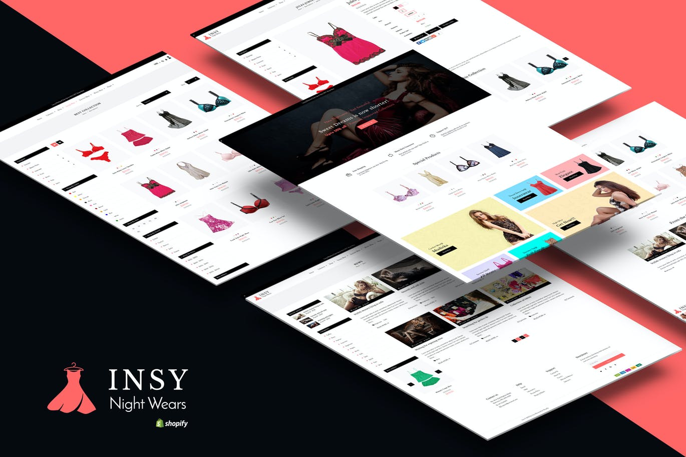 Insy | 内衣Shopify主题