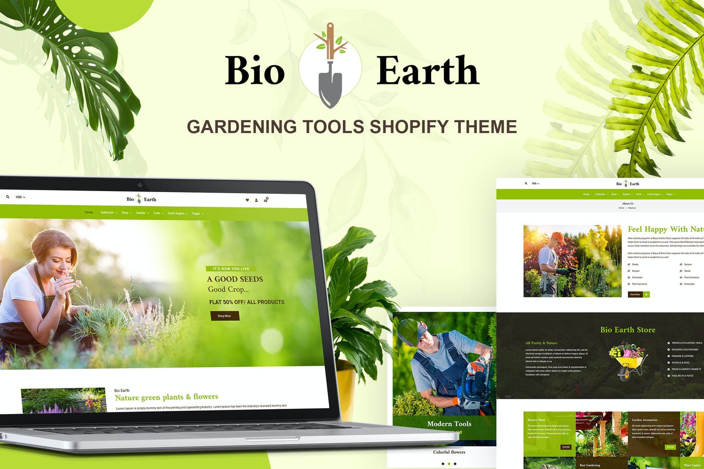 Bio Earth – 园林绿化服务店