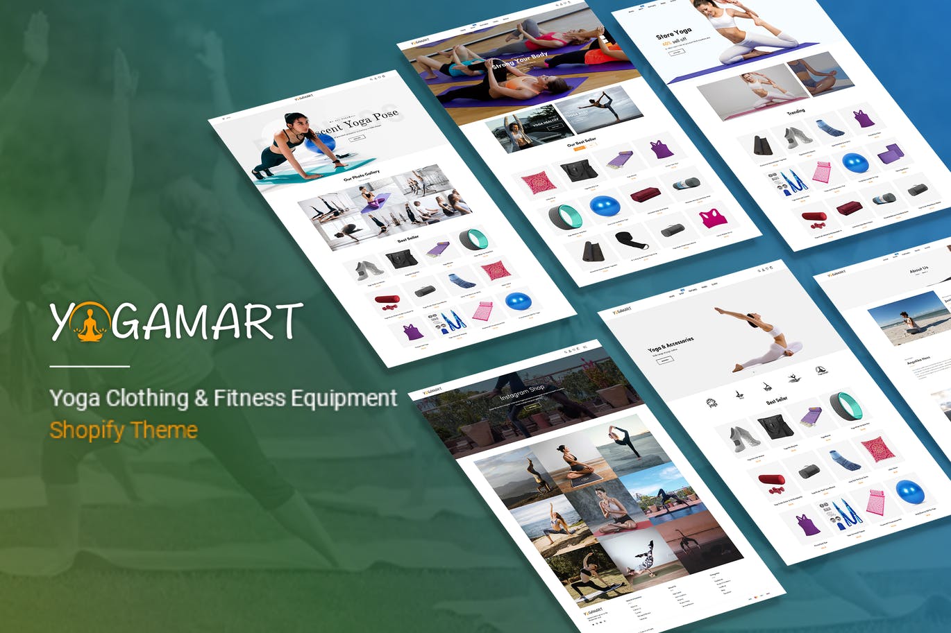 YogaMart – 瑜伽服和健身器材