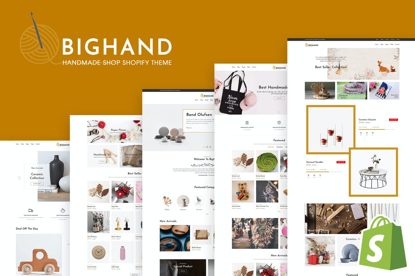 BigHand | 手工店Shopify主题