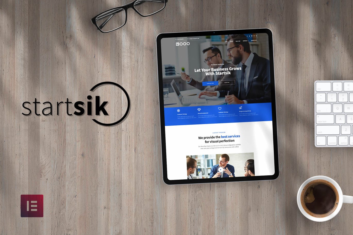 Startsik – 启动业务Elementor模板工具包