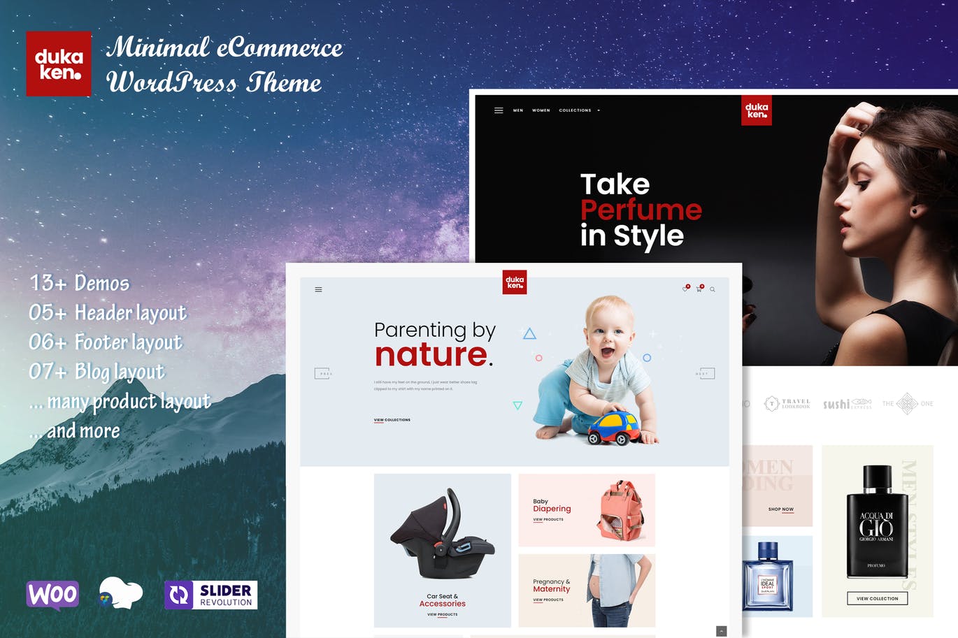Dukaken – 多用途WooCommerce WordPress主题