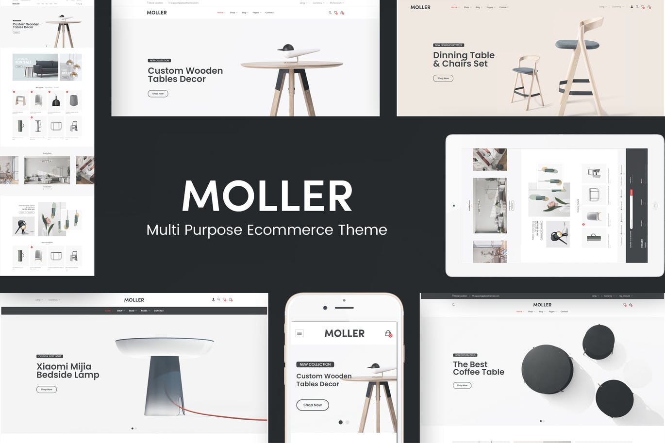 Moller – 家具WooCommerce WordPress主题