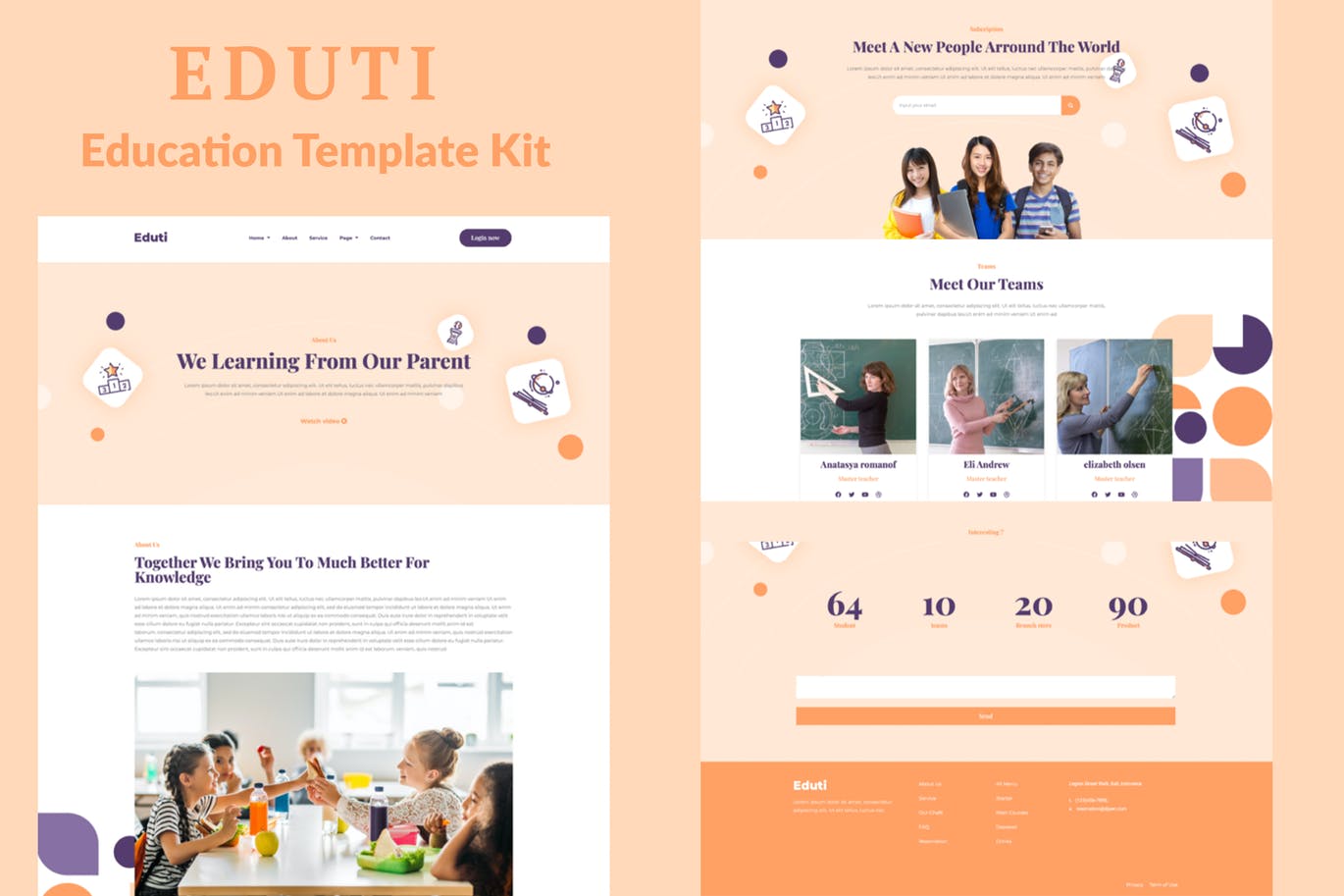 Eduti – 教育 Elementor Template Kit