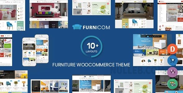 Furnicom v2.0.10 – 家具店和室内设计 WordPress WooCommerce 主题（10 多个主页就绪）