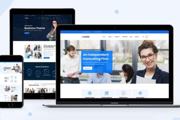 Reobiz v4.8.1 – 企业顾问策划培训类网站模板 WordPress 主题