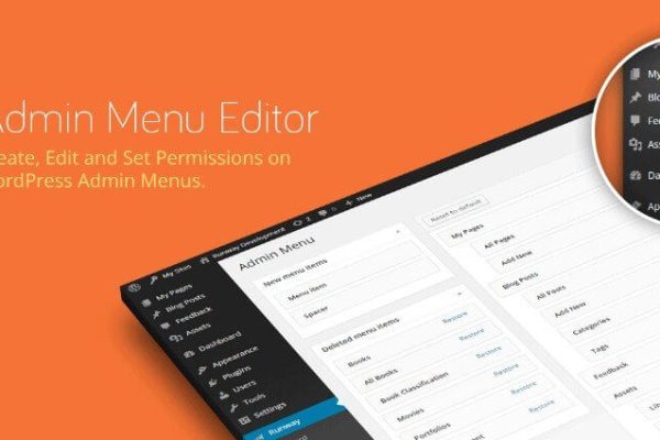 WordPress后台菜单栏目编辑器高级版 – Admin Menu Editor Pro v2.16.2