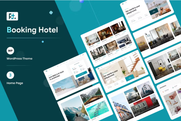 酒店预订 WordPress 主题 – HotelFT