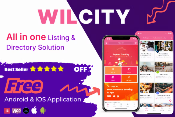 Wilcity – 目录列表 WordPress 主题