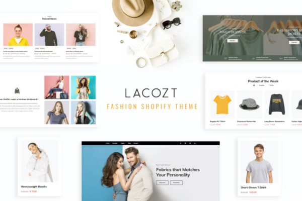 Lacozt – 服装和时尚商店 Shopify 主题