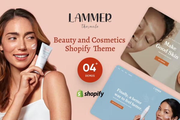 Lammer – 美容和化妆品 Shopify 主题