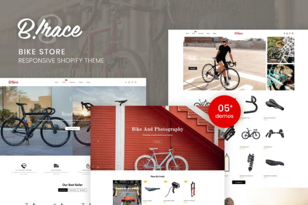 Birace – Bike Store 响应式 Shopify 模板