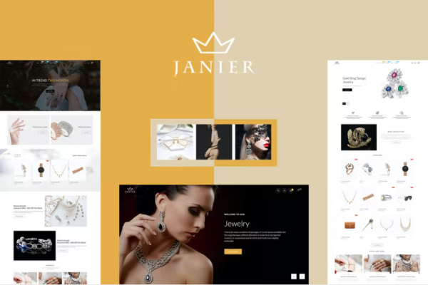 Janier – 珠宝和配饰响应式 Shopify