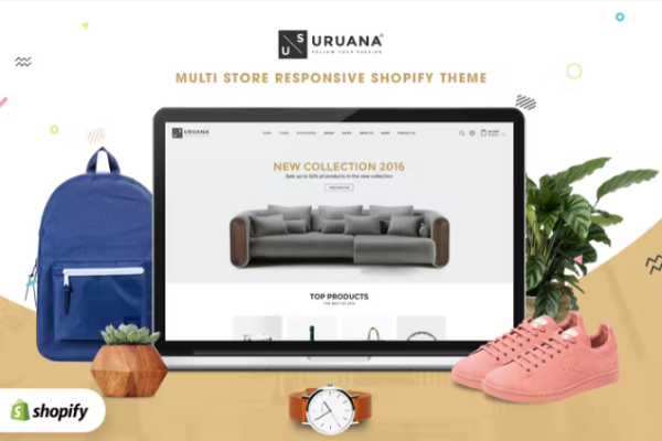 Uruana – 多商店响应式 Shopify 主题