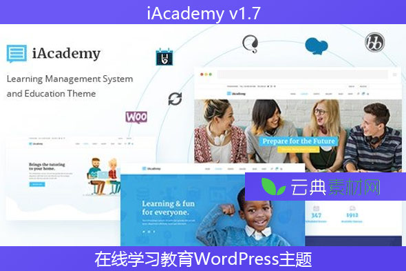 iAcademy v1.7 – 在线学习教育WordPress主题