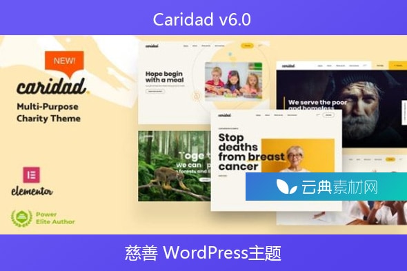 Caridad v6.0 – 慈善 WordPress主题
