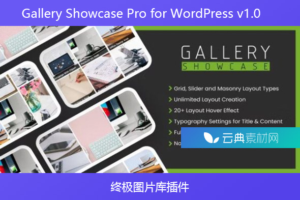 Gallery Showcase Pro for WordPress v1.0 – 终极图片库插件