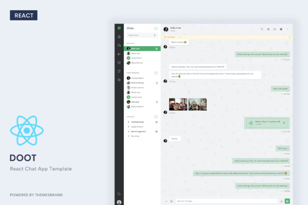 Doot – React 聊天应用模板