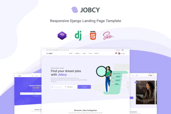 Jobcy – Django 工作板和列表模板