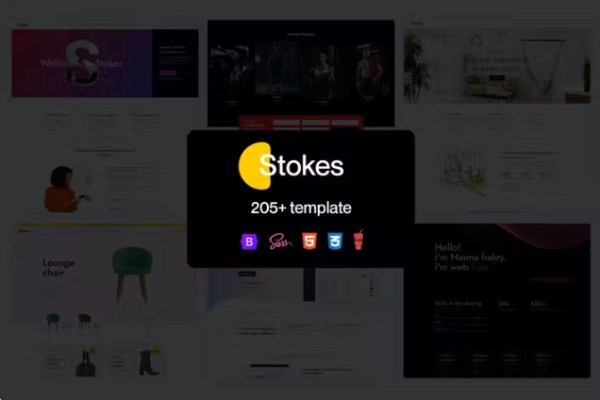 Stokes – 响应式多用途 HTML5 模板