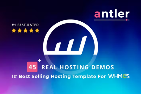 Antler – 托管服务提供商和 WHMCS 模板
