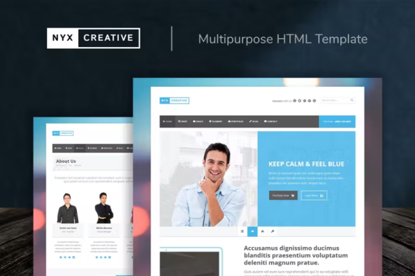 NYX – 多用途 HTML 模板