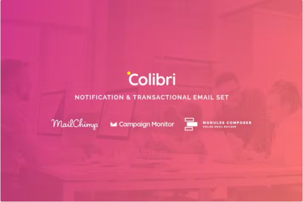 Colibri – 通知电子邮件模板