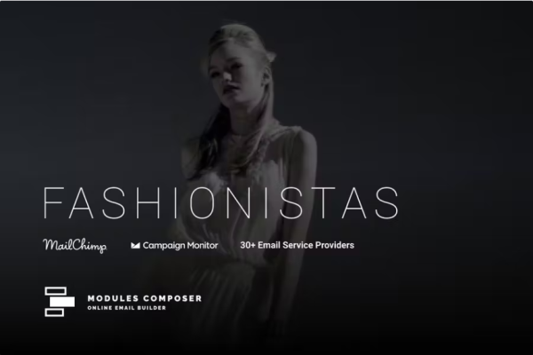 Fashionistas – 响应式电子邮件模板