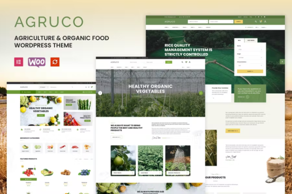 Agruco – 农业和有机食品主题
