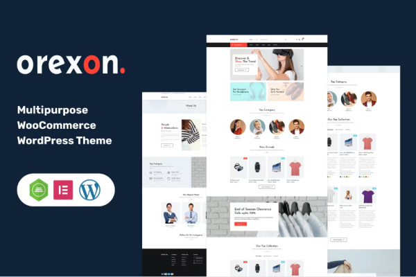 Orexon – 多用途 WooCommerce WordPress 主题